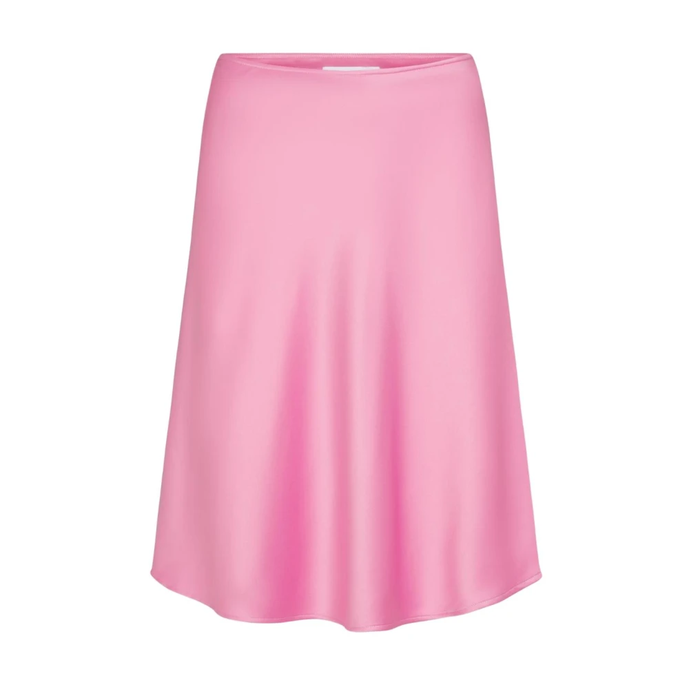 Juvia Donna Rosa - Gonna In Raso - Skirts - M