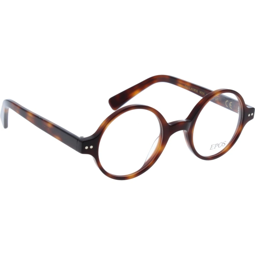 Epos Iconische Brilmonturen met 3-jarige Garantie Brown Unisex
