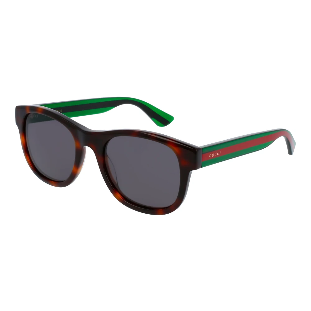 Gucci Men's Brown Square Sunglasses - Sunglasses - 54 Mm - Accessories