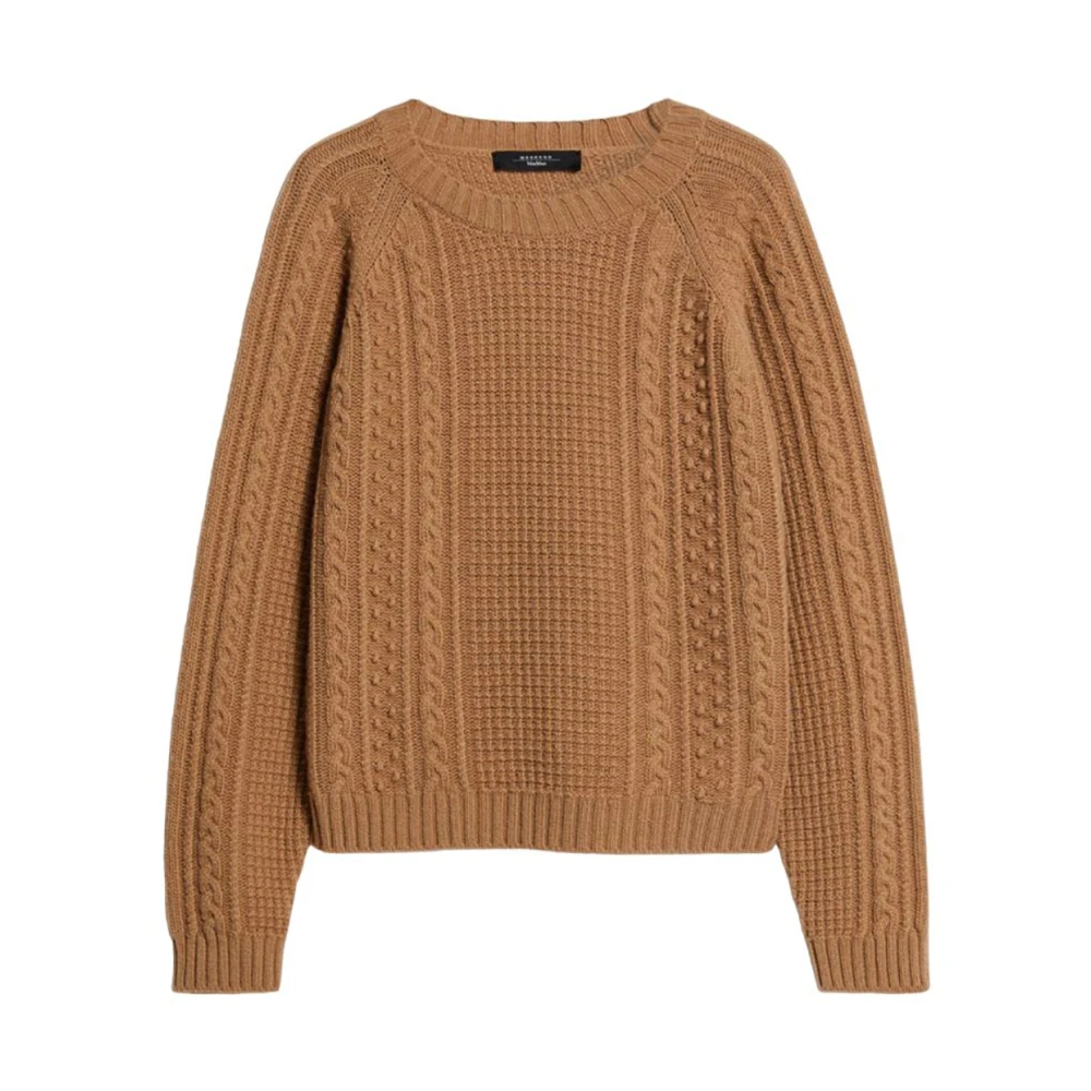 Max Mara Weekend Bruine Sweaters voor het Weekend Brown Dames