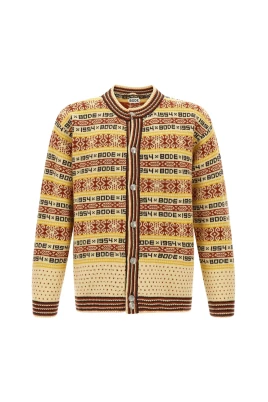 Crew Neck Button Cardigan