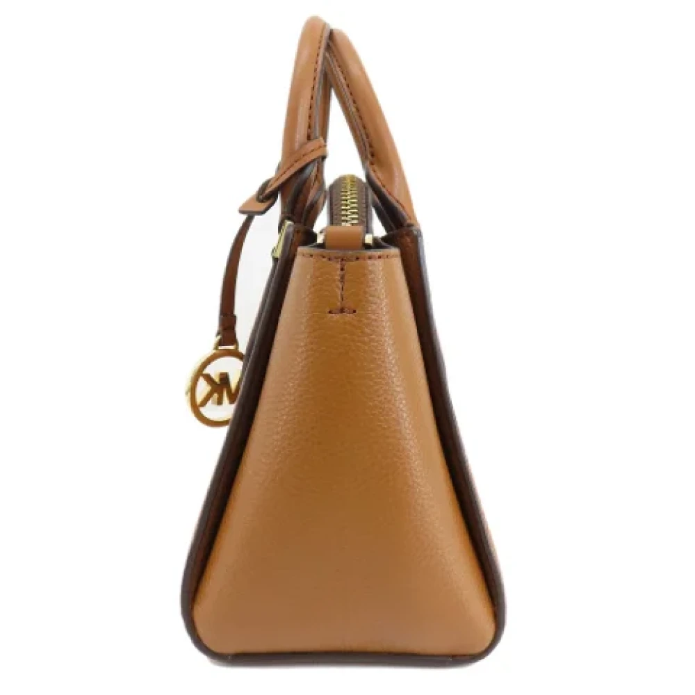 Michael Kors Pre-owned Leather handbags Brown Dames