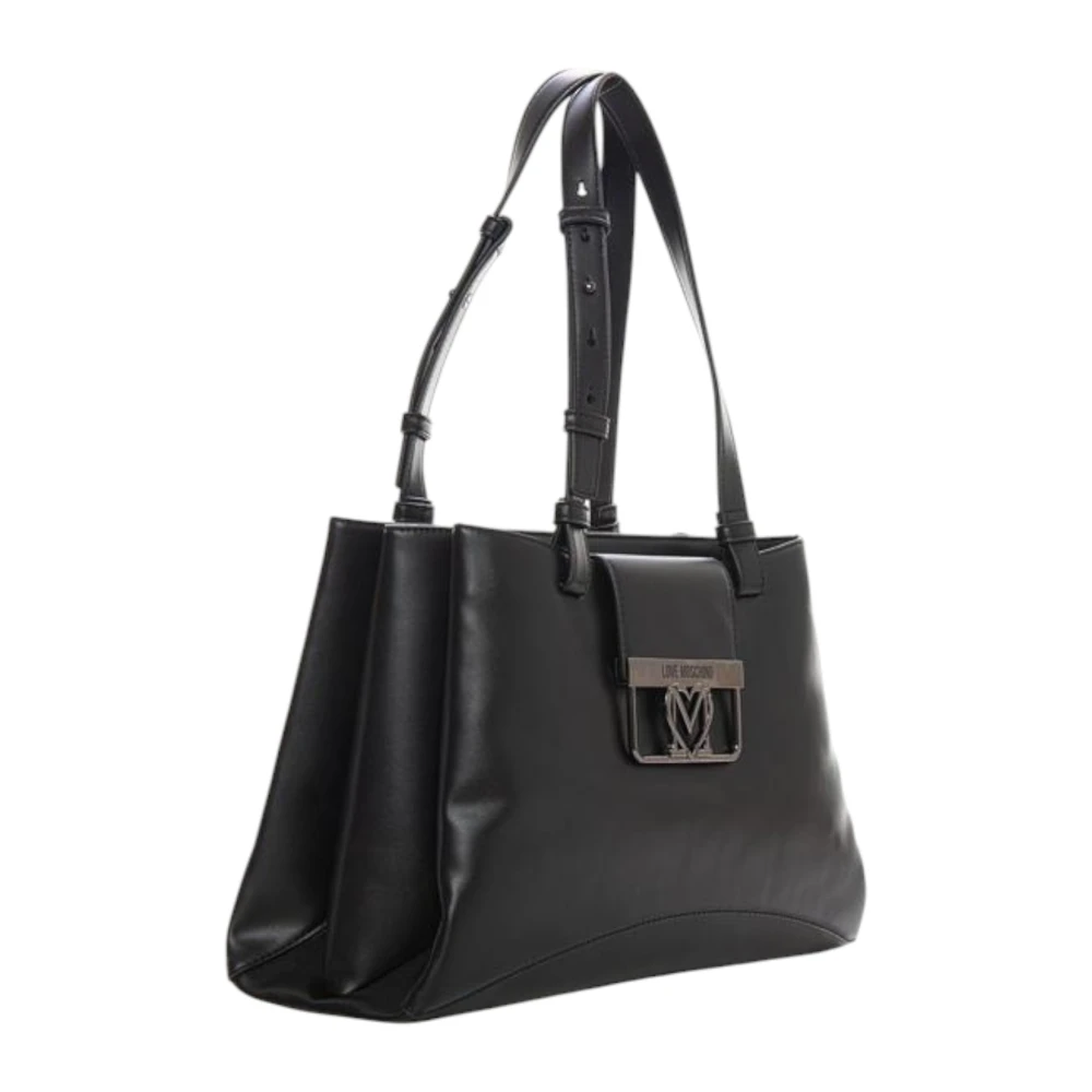 Love Moschino Stijlvolle Handtassen voor Dagelijks Gebruik Black Dames
