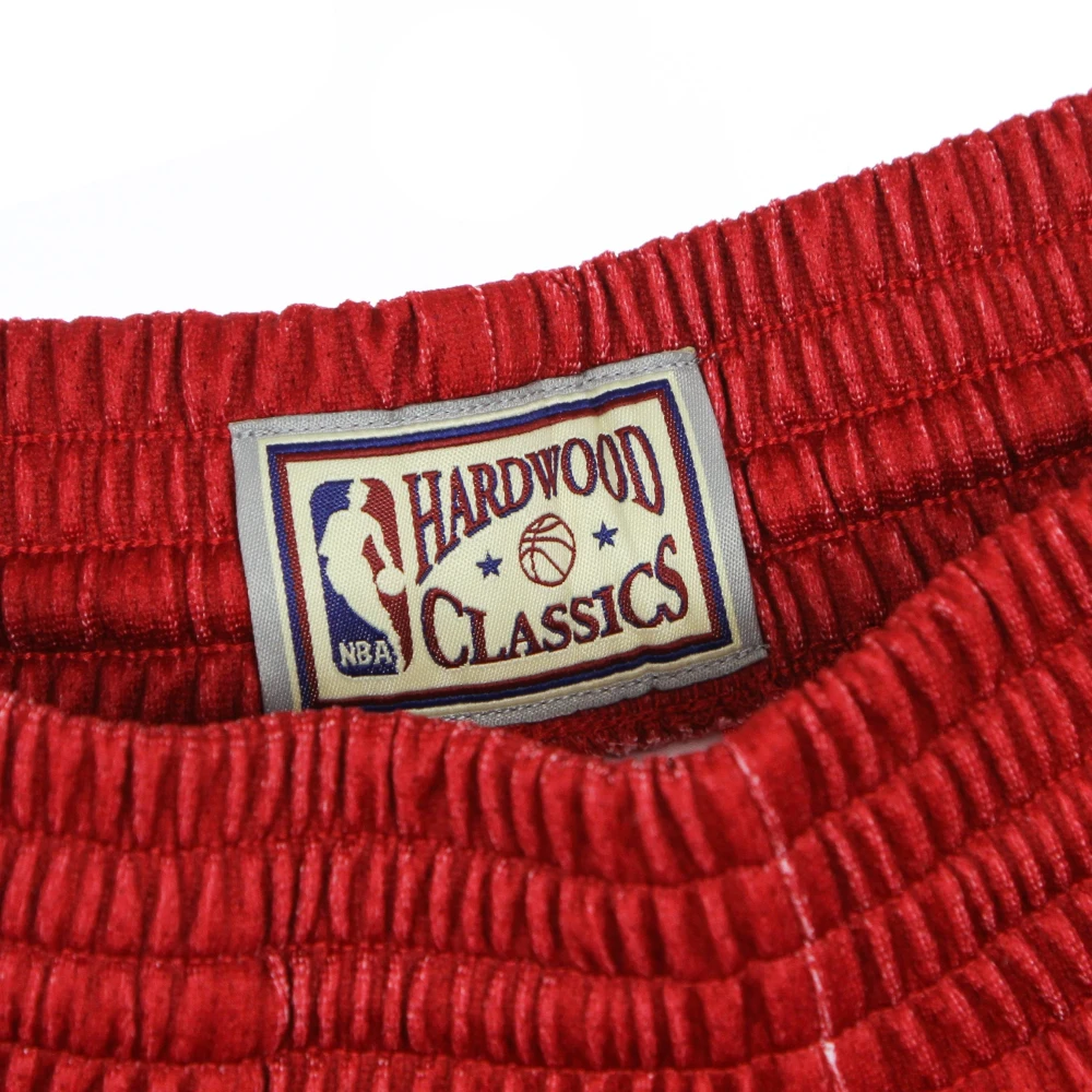 Mitchell & Ness NBA Basketball Shorts Sixers Hardwood Classics Red Heren