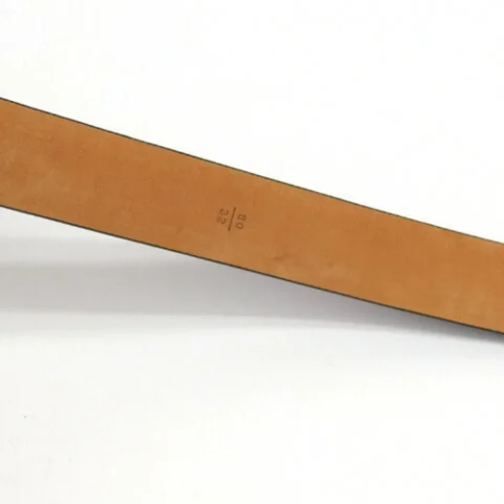 Louis Vuitton Vintage Pre-owned Leather belts Brown Heren