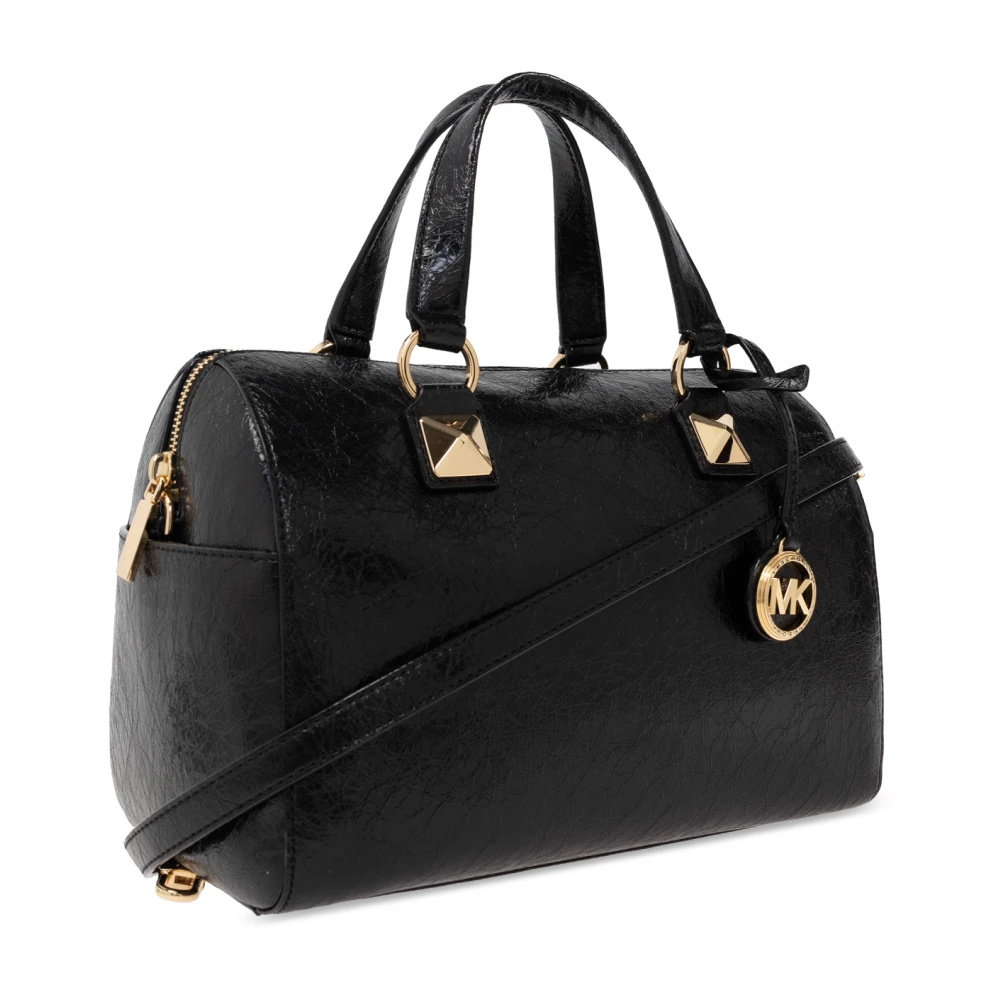 Michael Kors Grayson Handtas Black Dames