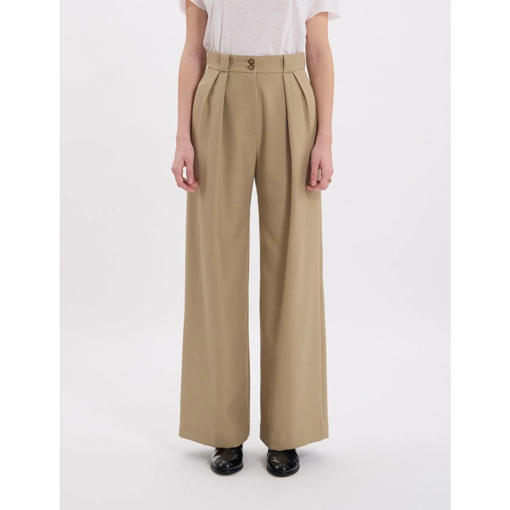 Ines De La Fressange Paris Marlene Broek Beige Dames