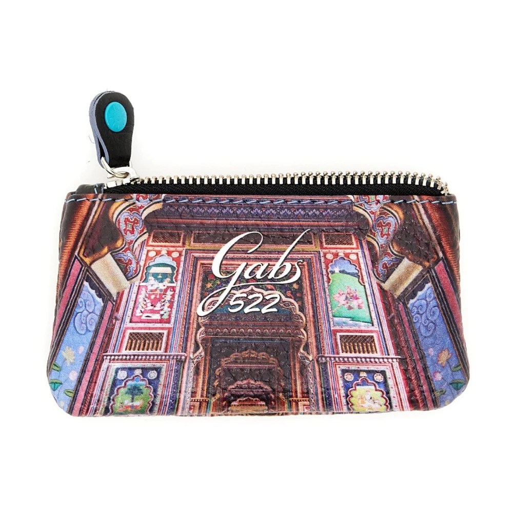 Gabs Vrouw Multicolor Kleurrijke Rits Sleutelhanger