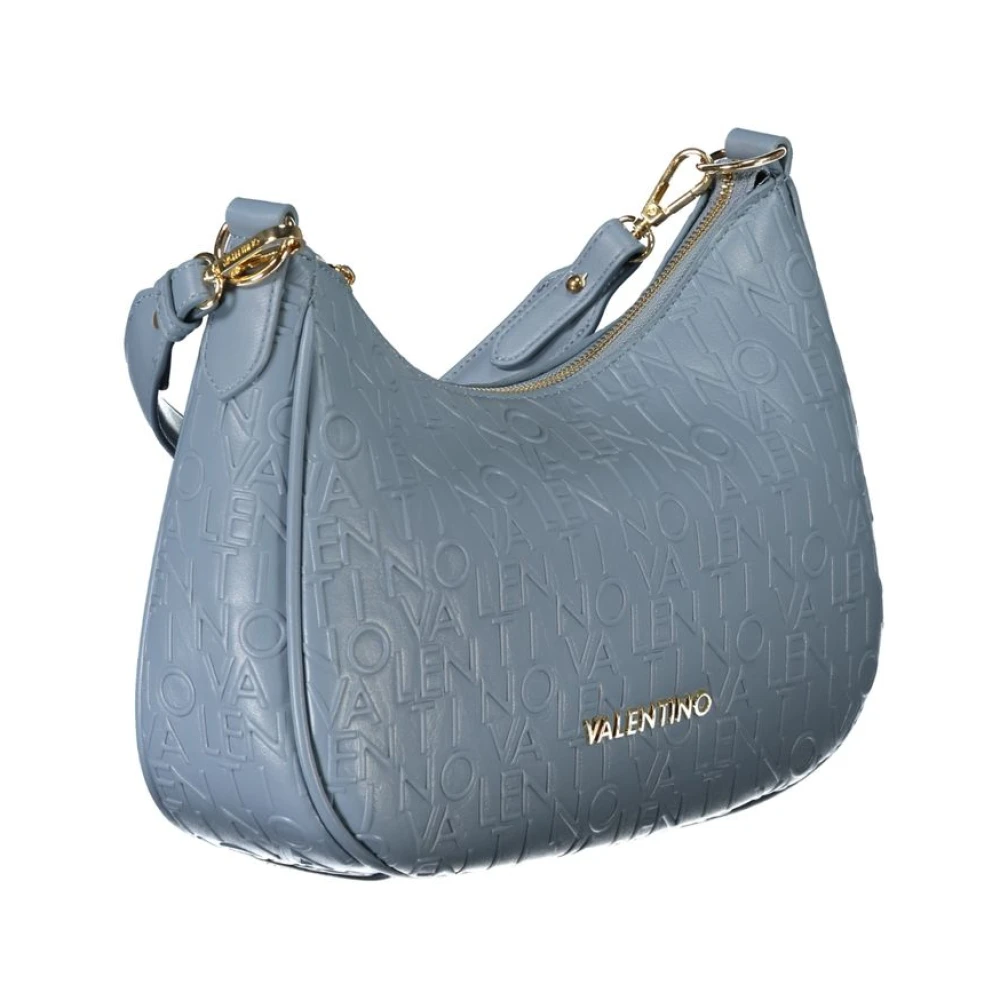 Valentino by Mario Valentino Blauwe Polyethyleen Handtas | Stijlvol Model Blue Dames