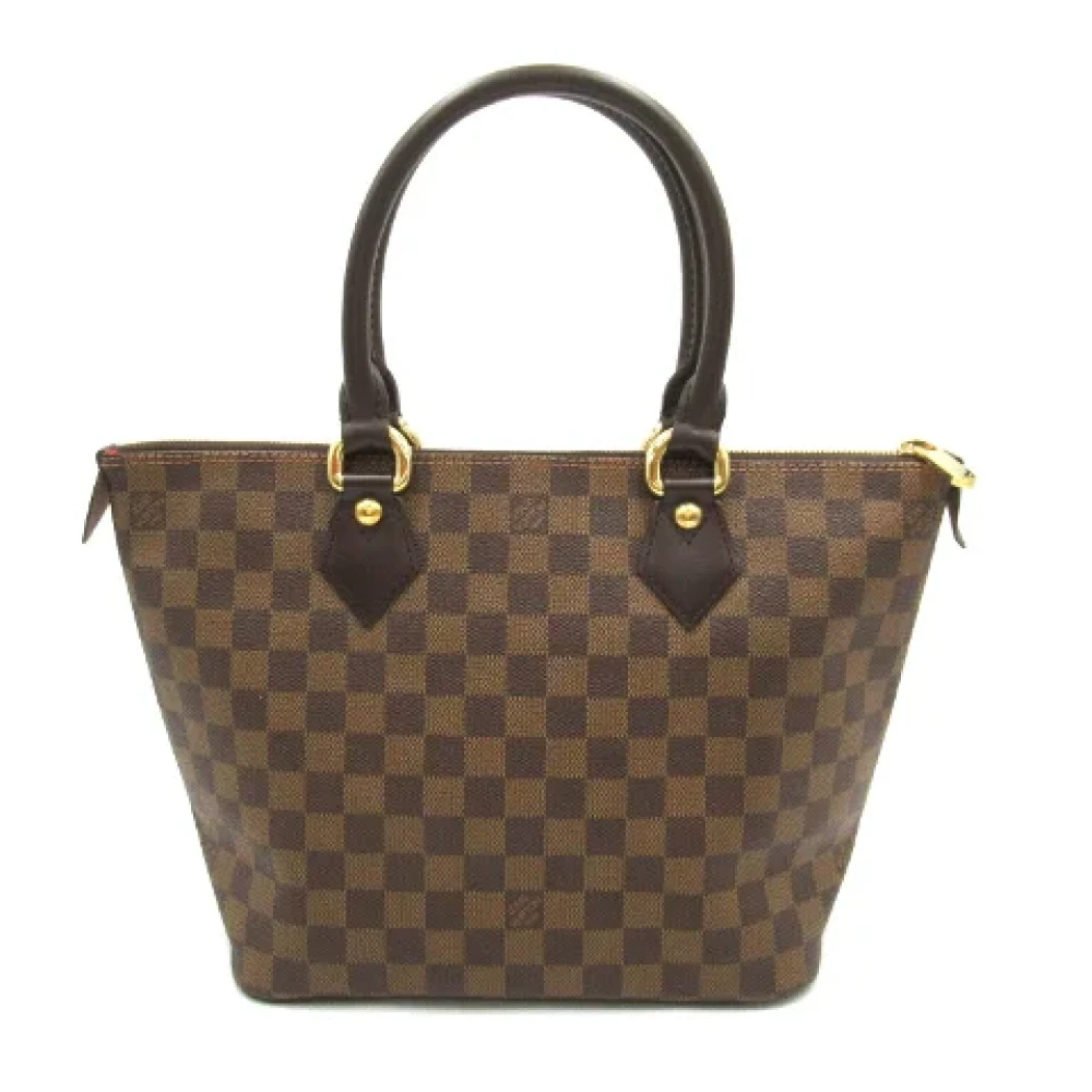 Louis Vuitton Vintage Pre-owned Canvas handbags Brown Dames