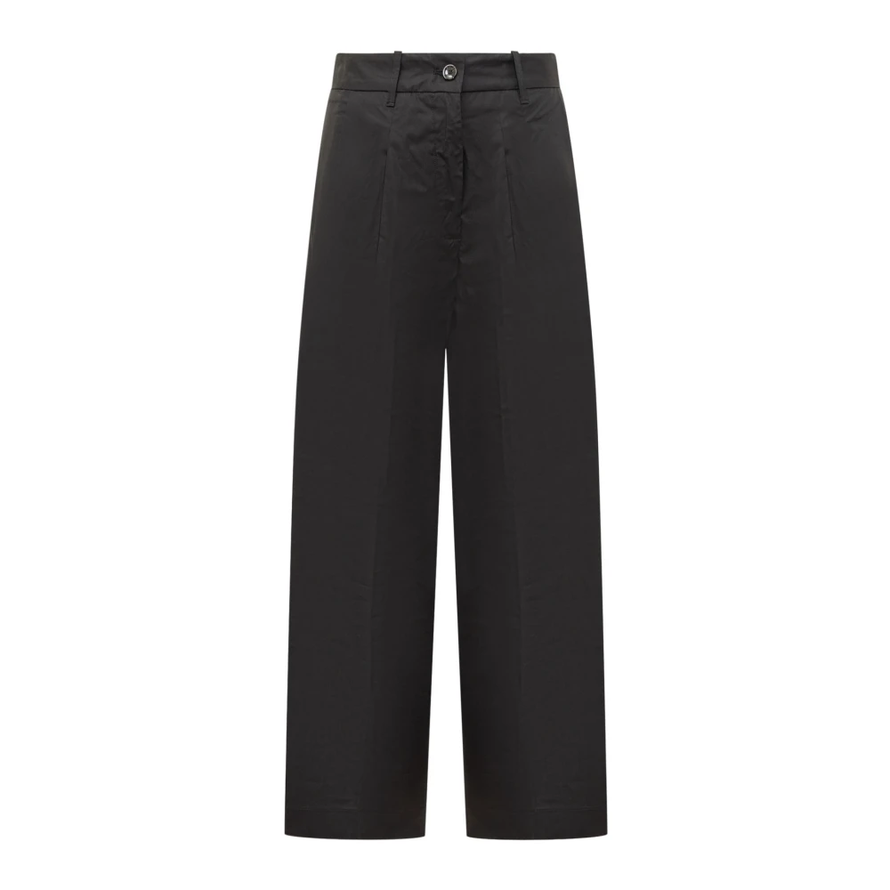 Nine In The Morning Wide Trousers Black Dames