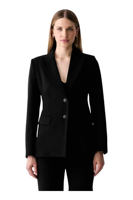 Slim Single-Breasted Blazer