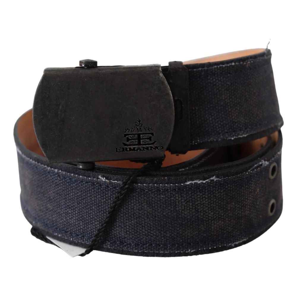 Ermanno Scervino Men's Blue Waist Belt