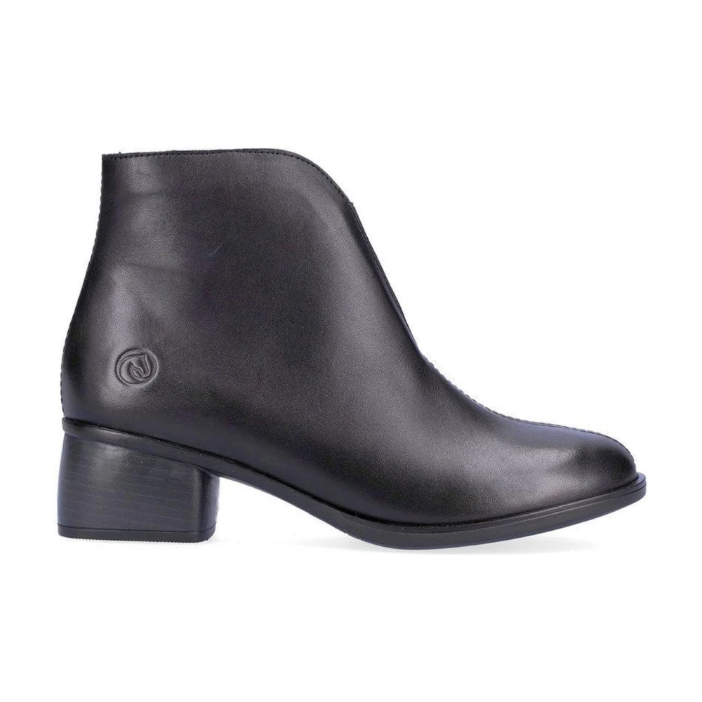Remonte Women's Black Ankle Boots, 4 Uk, Casual Closed Booties