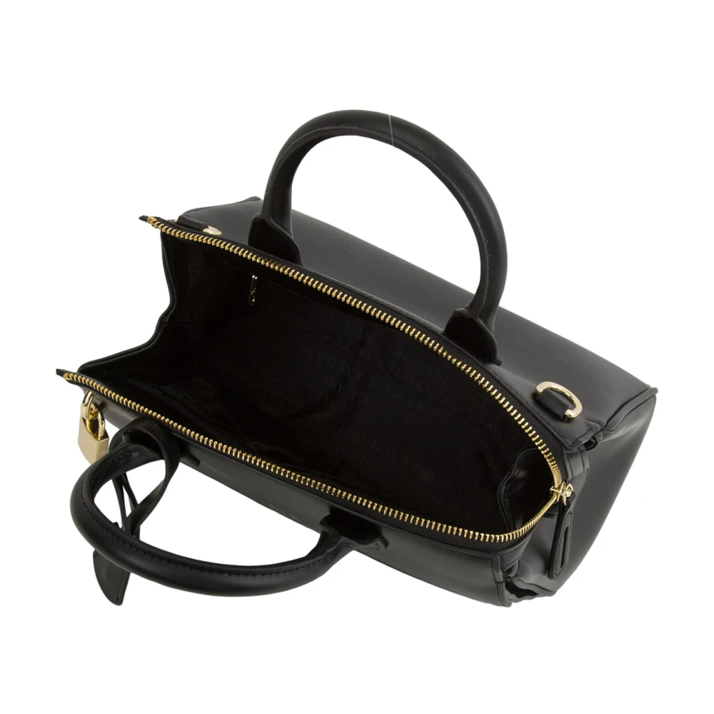 Armani Exchange Zwarte Tote Tas voor Vrouwen Black Dames
