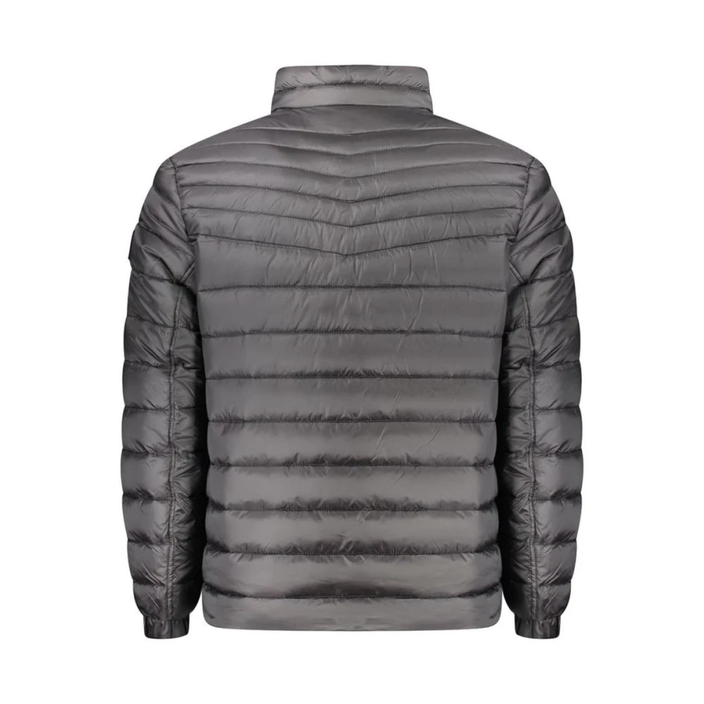 Hugo Boss Zwarte Lichtgewicht Hoodie Jas Black Heren
