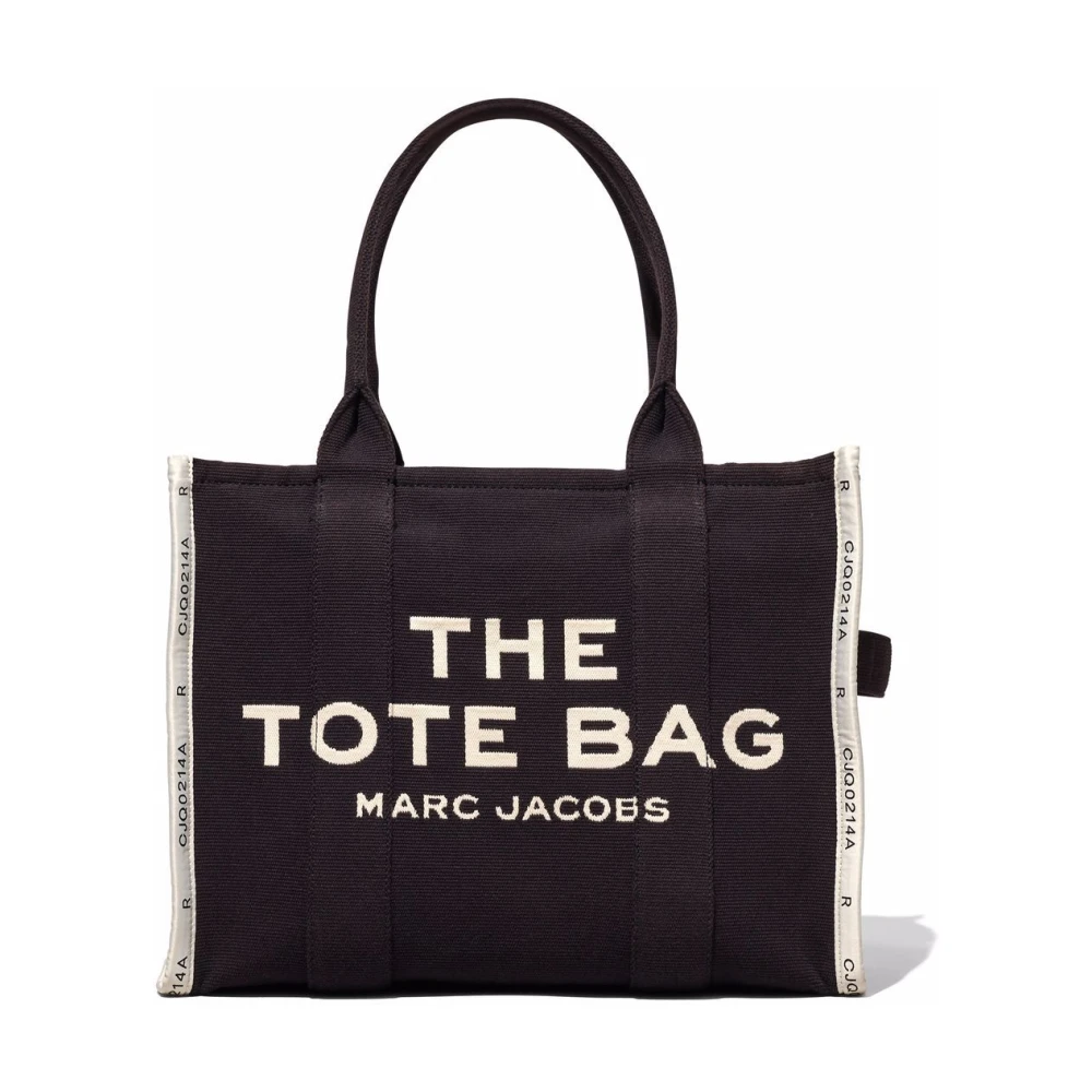 Marc Jacobs The Jacquard Large Tote Bag Black, Dam