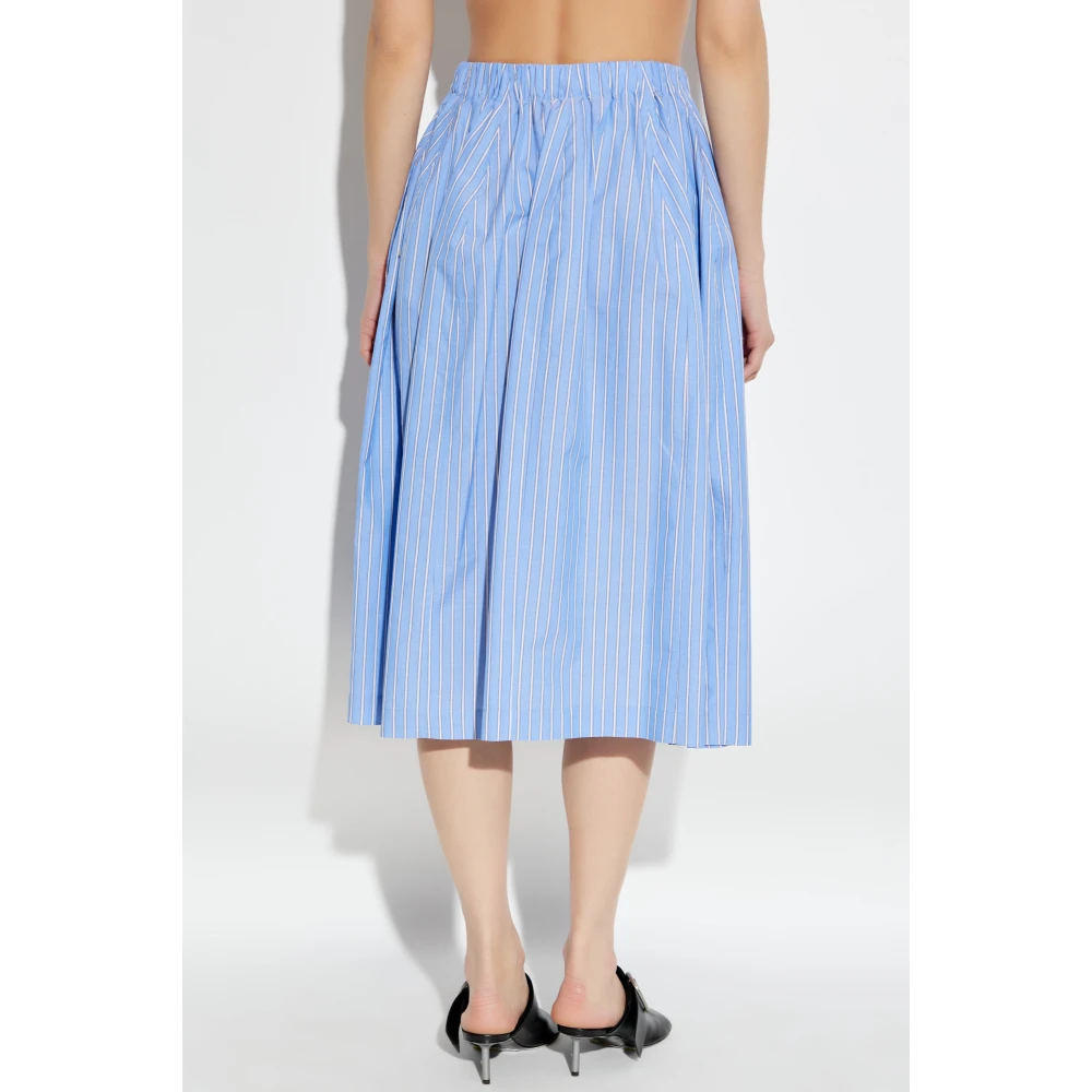 Marni Gestreepte patroon rok Blue Dames