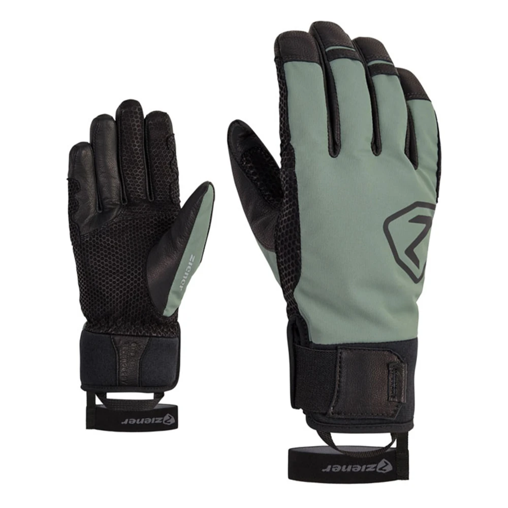 Ziener Groene Modder Gaspar Outdoor Jas Green Heren