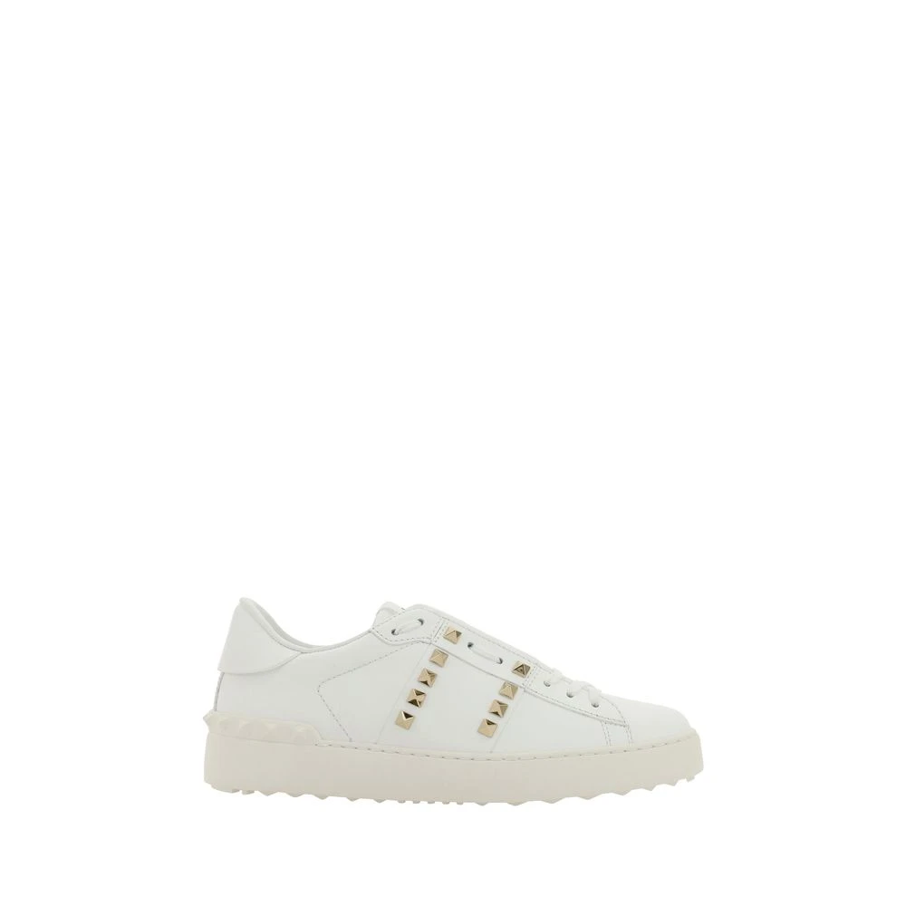 Valentino Garavani Rockstud Untitled Läder Sneakers White, Dam