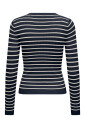 stribet-langaermet-rund-hals-top