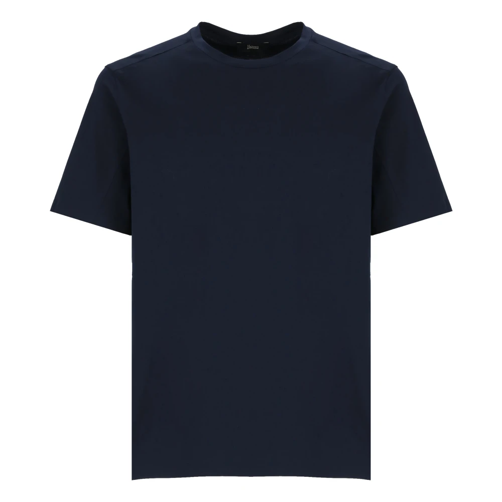 Herno - Tops > T-Shirts - Blue - Herno - Modalova