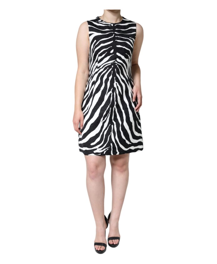 robe-mini-a-line-zebre