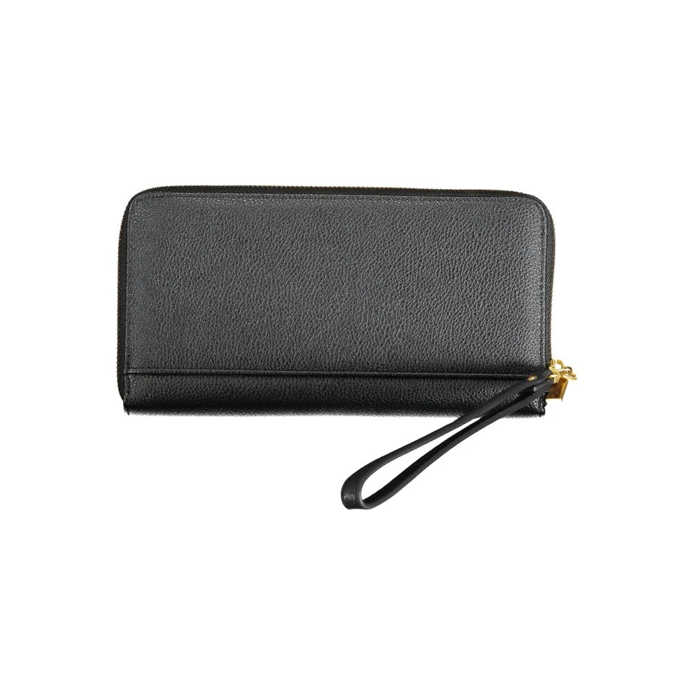 Guess Zwarte Portemonnee met Rits en Kaartsleuven Black Dames