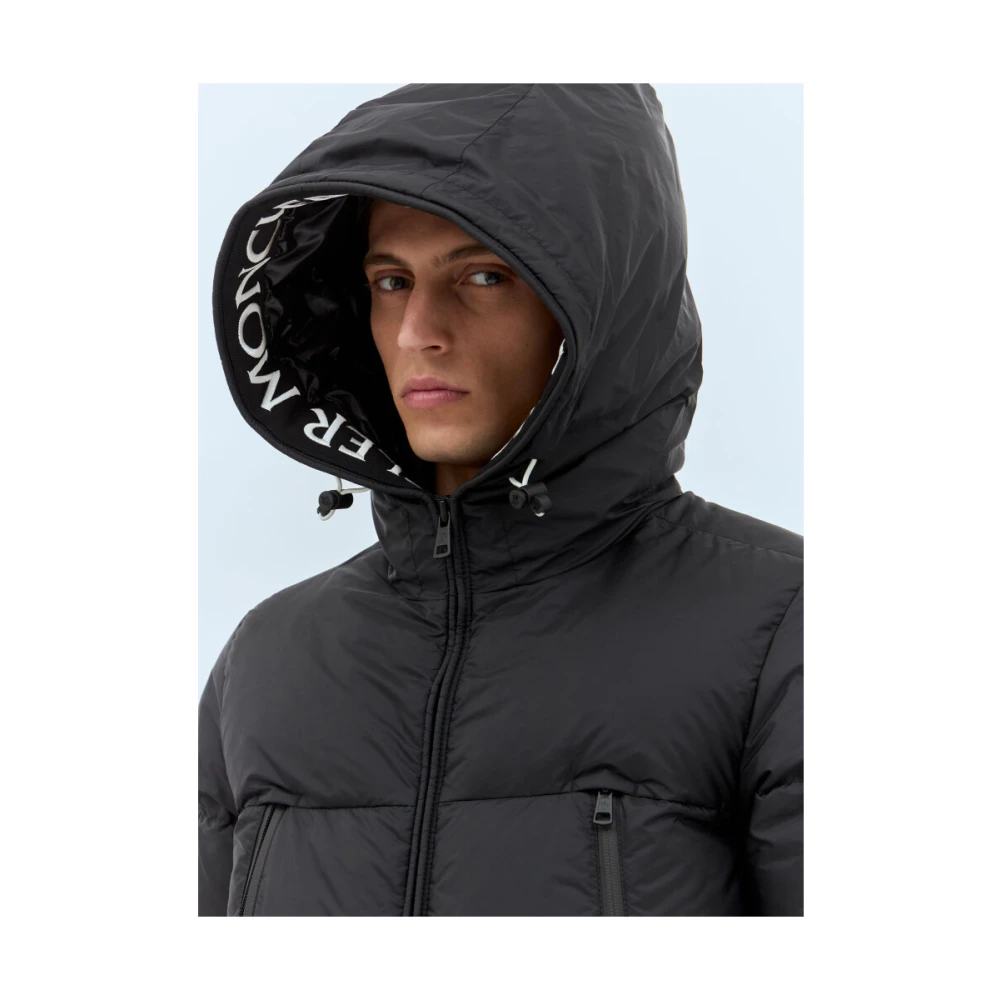 Moncler Montcla Short Down Jacket Black Heren