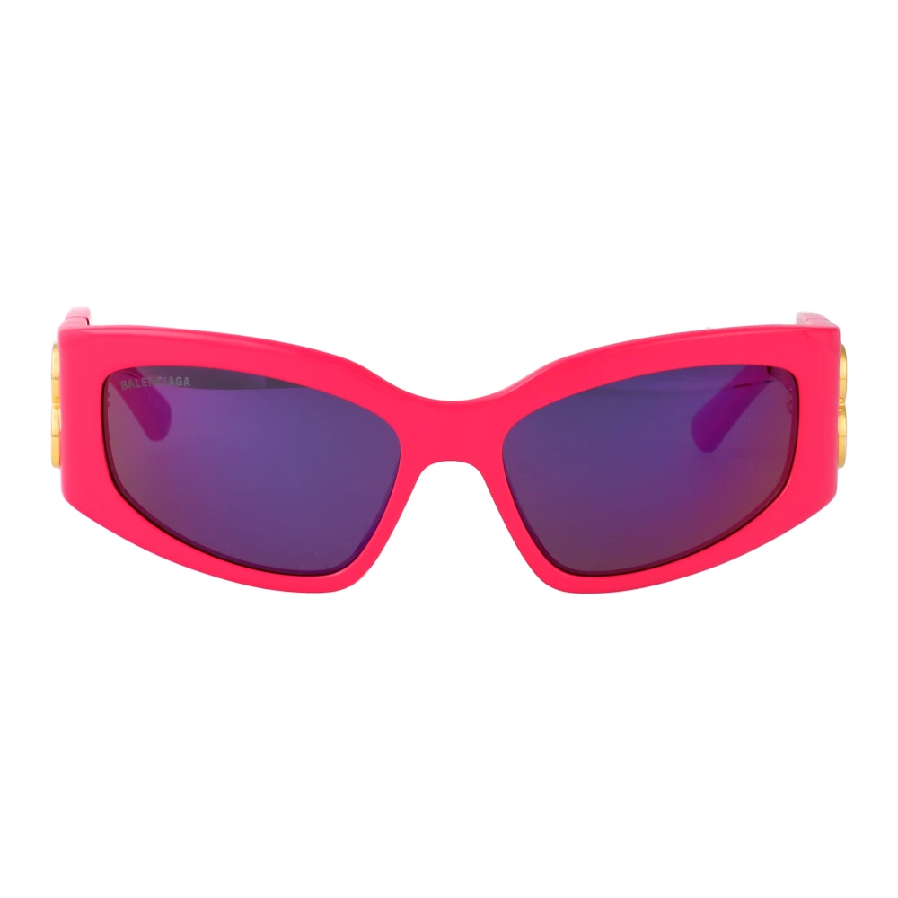 Balenciaga Pink Sunglasses, Female, 55 Mm, Chic Women's Sunglasses For Style Upgrade