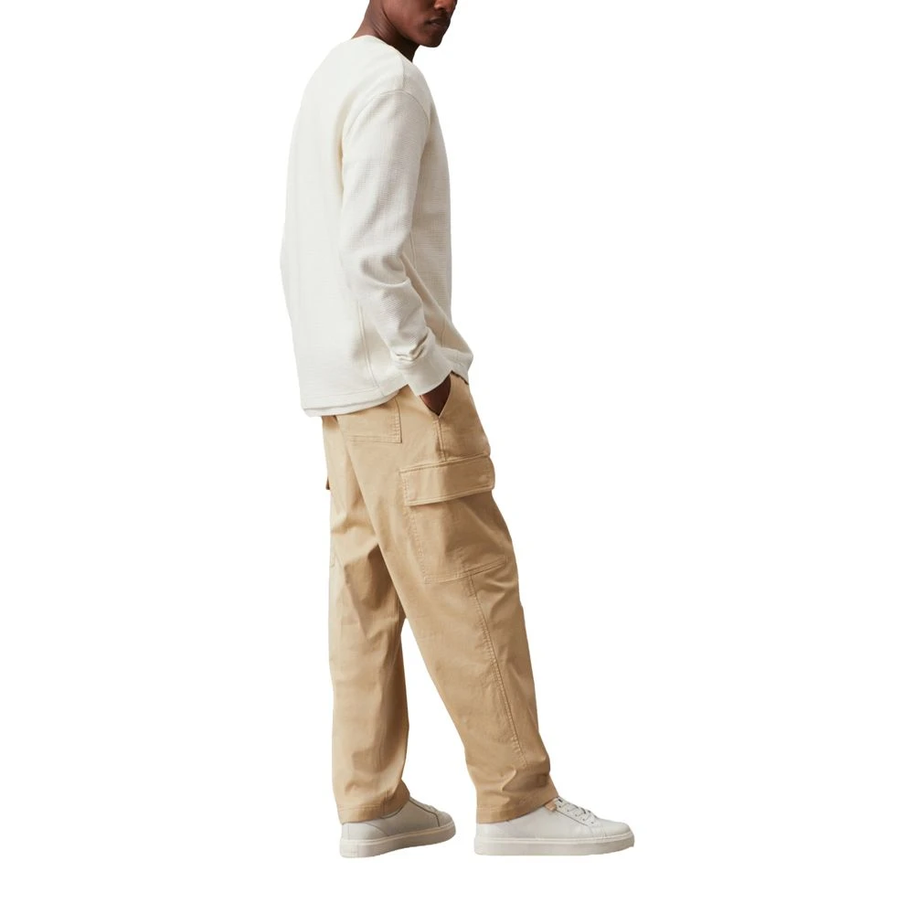 Calvin Klein Jeans Geregenereerde Katoen Beige Jeans Broek Beige Heren