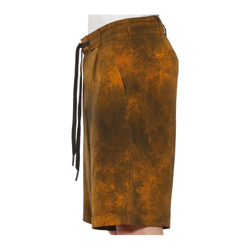 Andrea Ya aqov Viscose Bermuda Shorts Multicolor Heren