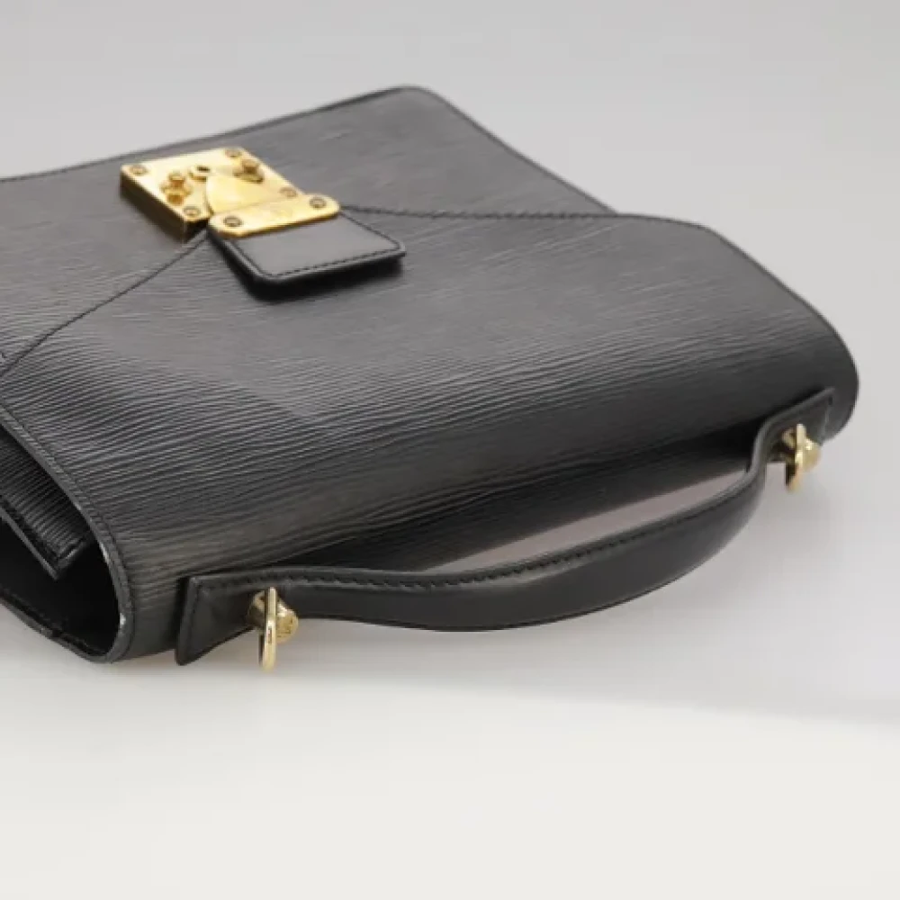 Louis Vuitton Vintage Pre-owned Leather handbags Black Dames