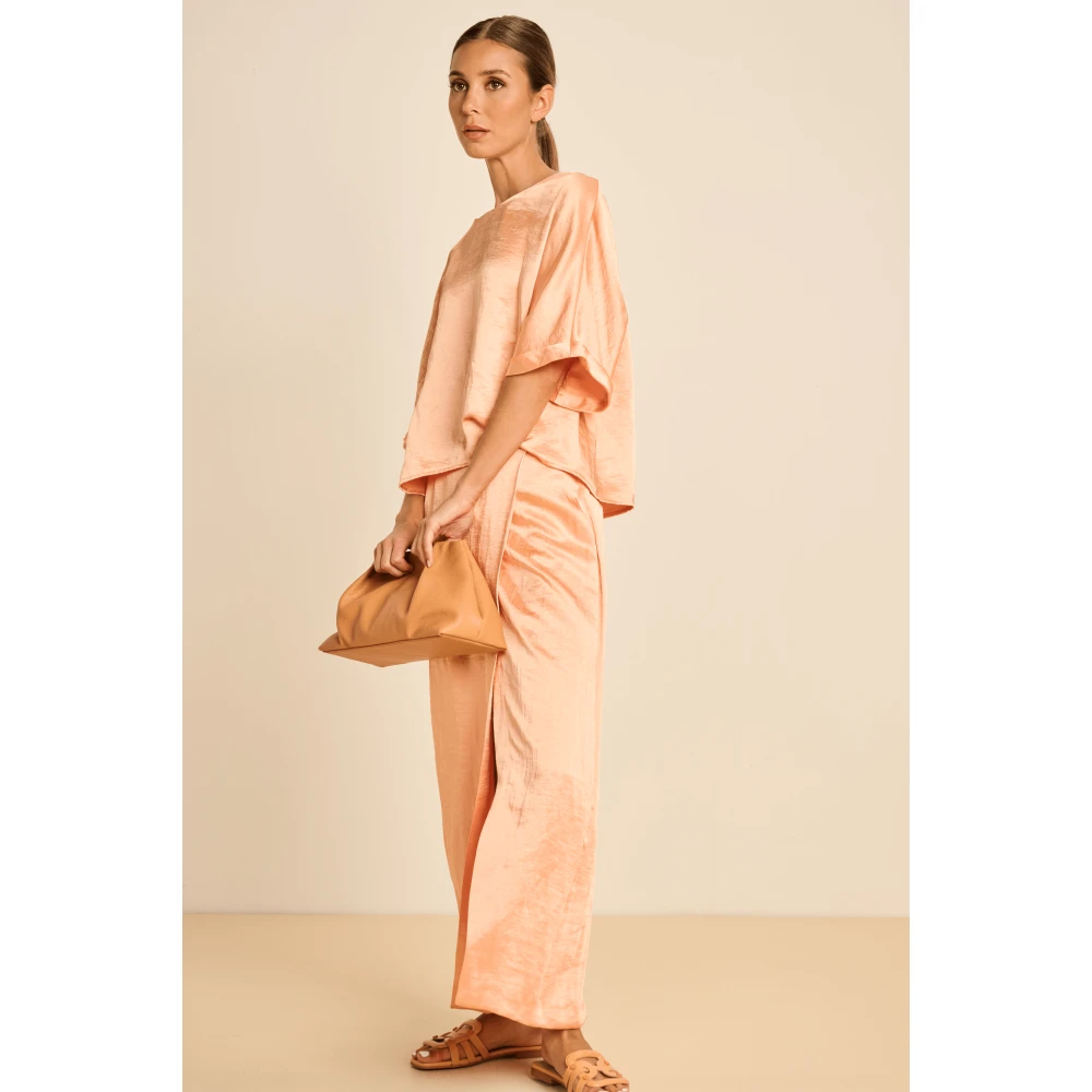 March23 Blouses & Shirts Orange Dames