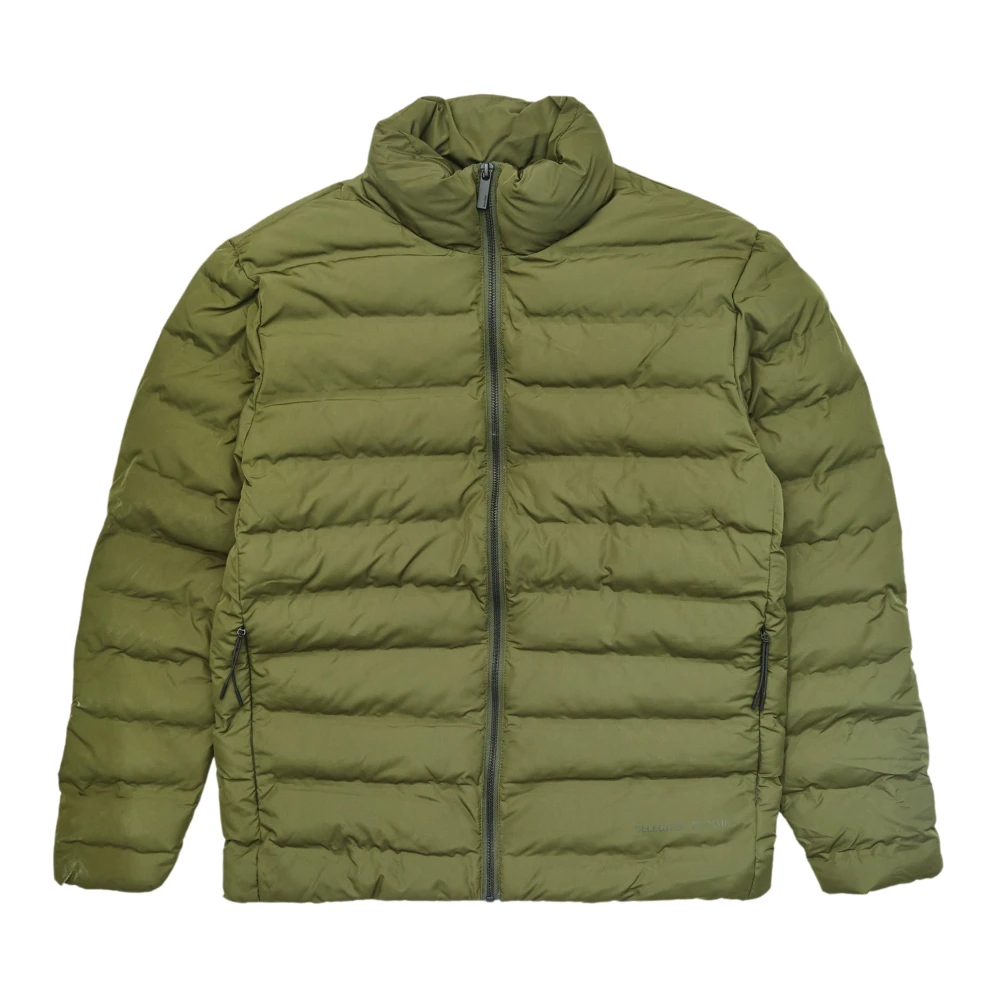 Selected Homme Groene Barry Jas 100% Polyester Gerecycled Green Heren