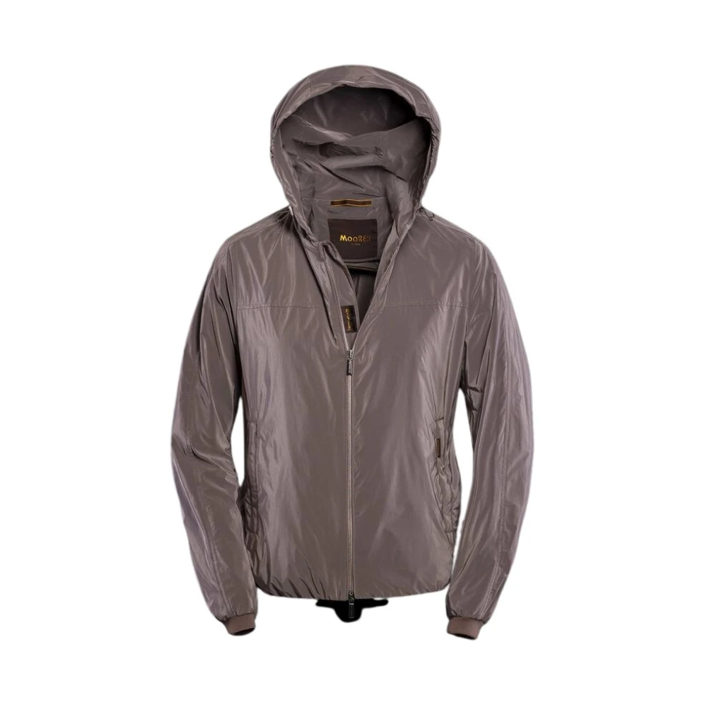 Moorer Men's Brown Light Jackets, M, Jackets