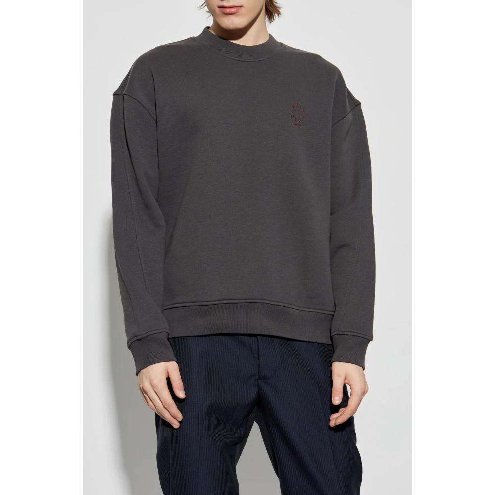 AllSaints Haven Sweatshirt Gray Heren