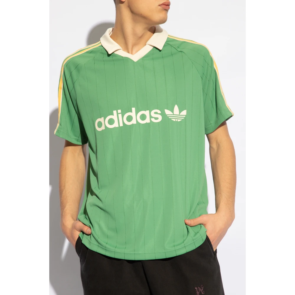 adidas Originals T-shirt met logo Green Heren