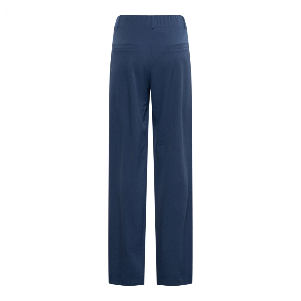 &Co Woman Wijde Broek Zomerse Stijl Blue Dames