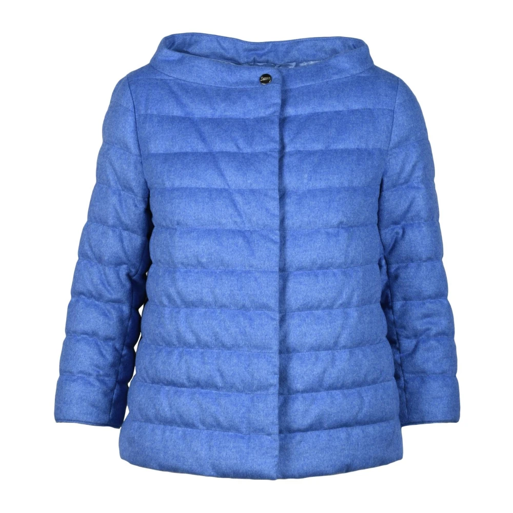 Herno Puffer Jacket Blue Dames