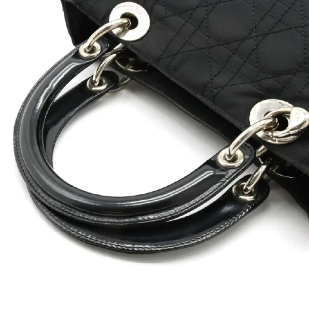 Dior Vintage Pre-owned Canvas dior-bags Black Dames