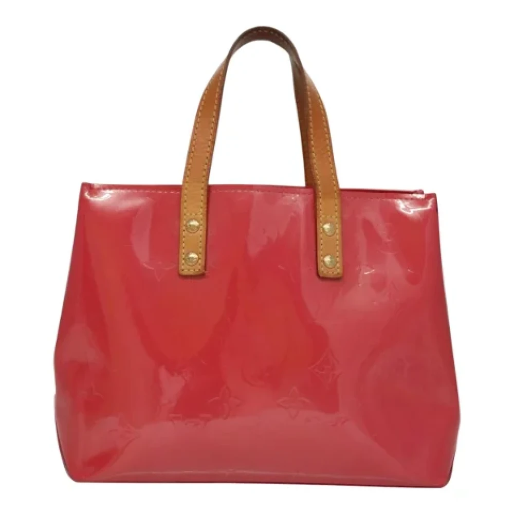 Louis Vuitton Vintage Pre-owned Leather handbags Red Dames