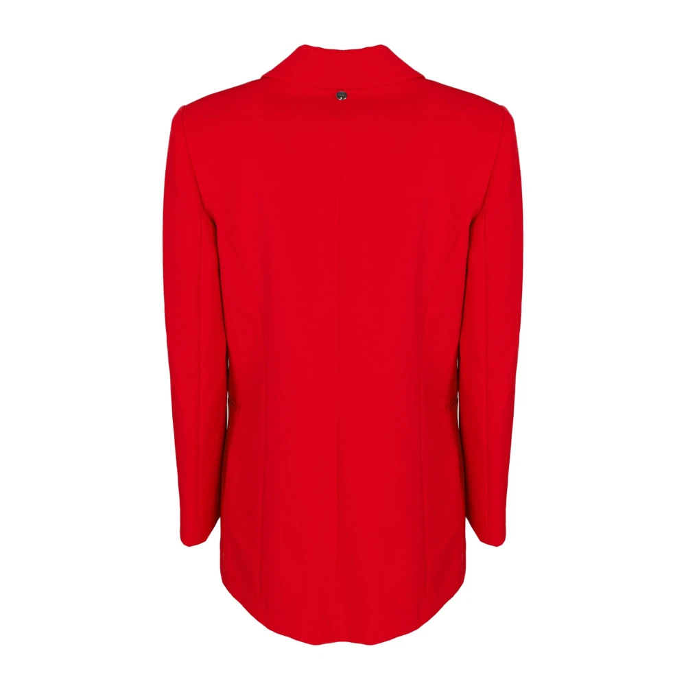 Liu Jo Elegante Blazer met Klassiek Design Red Dames