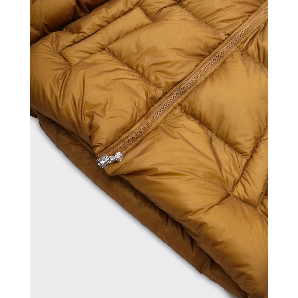 Pyrenex Bronze Brown Ripstop Puffer Jas Brown Heren