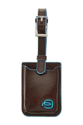 Brun Bagagemärke Blue Square
