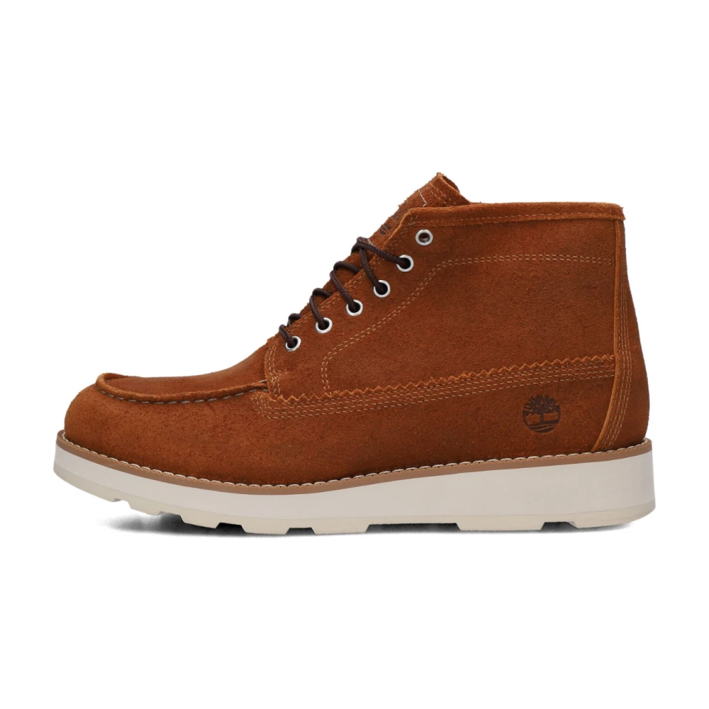 Timberland Men's Brown Lace-Up Boots, 9 Uk, Retro Lace Up Chukka Boots