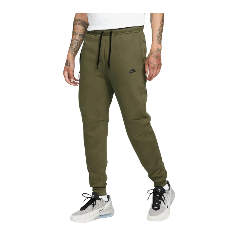 Nike Green Training Trousers & Tights, Male, Xs, Tech Joggers