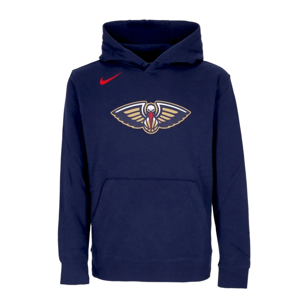 Nike New Orleans Pelicans Hoodie Blue Heren
