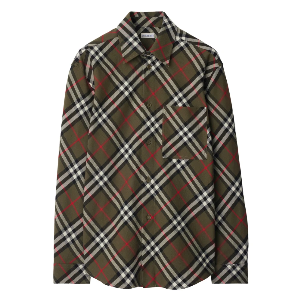 Burberry Stijlvolle Overhemden Collectie Multicolor Heren