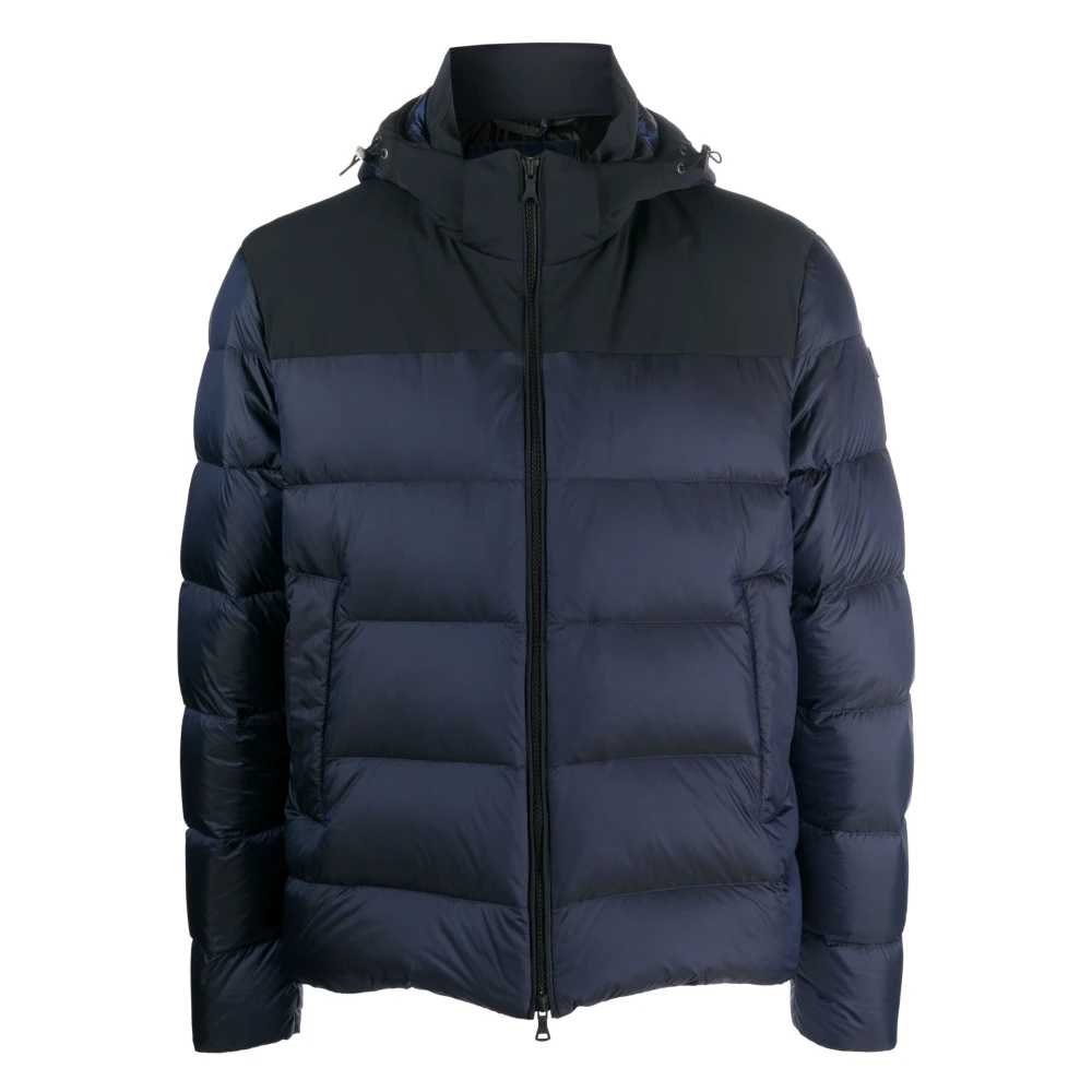 Paul & Shark Blue Down Jackets, Male, L, Down Jacket